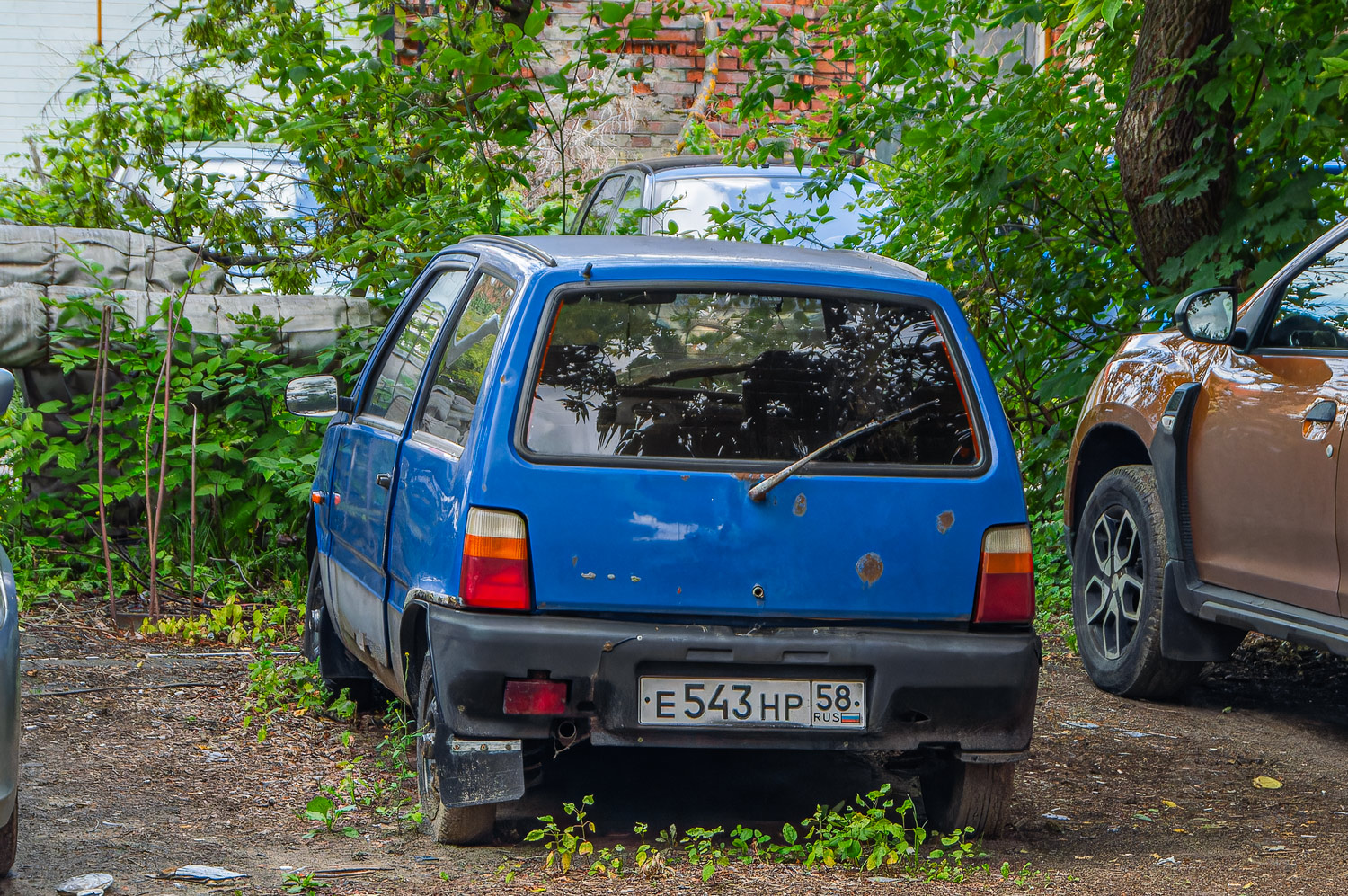 Пензенская область, № Е 543 НР 58 — ВАЗ-11113 (ЗМА) '96-06
