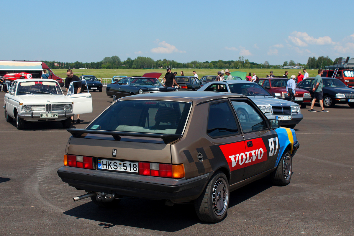 Литва, № HKS 518 — Volvo 343 '76-91; Литва — Retro mugė 2024