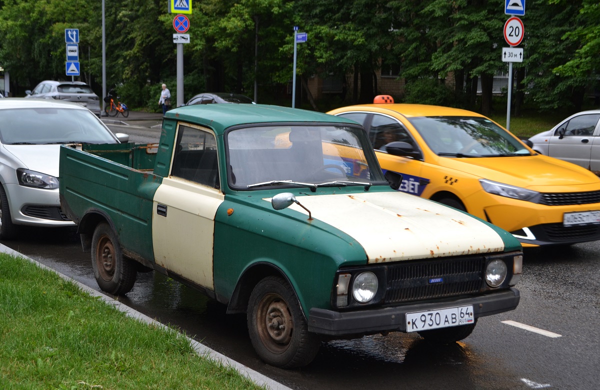 Москва, № К 930 АВ 64 — Иж-27156 '88-01; Саратовская область — Вне региона