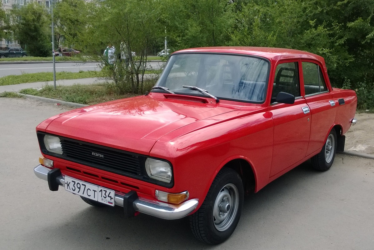 Волгоградская область, № К 397 СТ 134 — Москвич-21406 '78-87