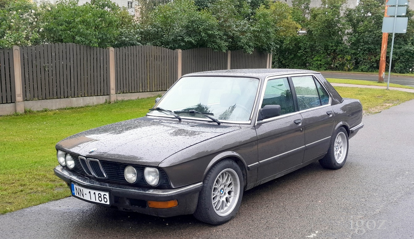 Латвия, № NN-1186 — BMW 5 Series (E28) '82-88