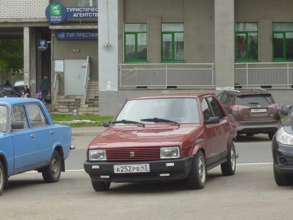 Кировская область, № А 252 РВ 43 — SEAT Malaga '85-91