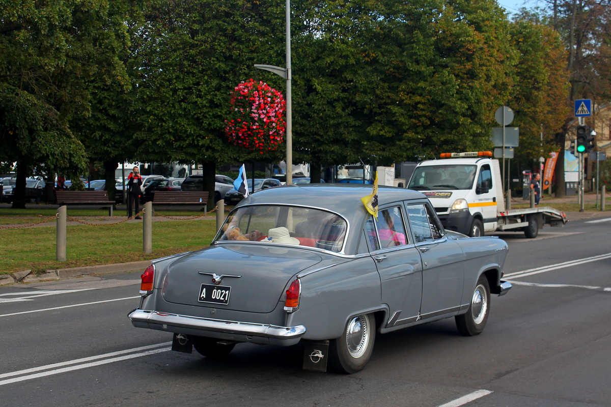 Эстония, № A 0021 — ГАЗ-21УС Волга '65-70; Латвия — Retro Jūrmala 25