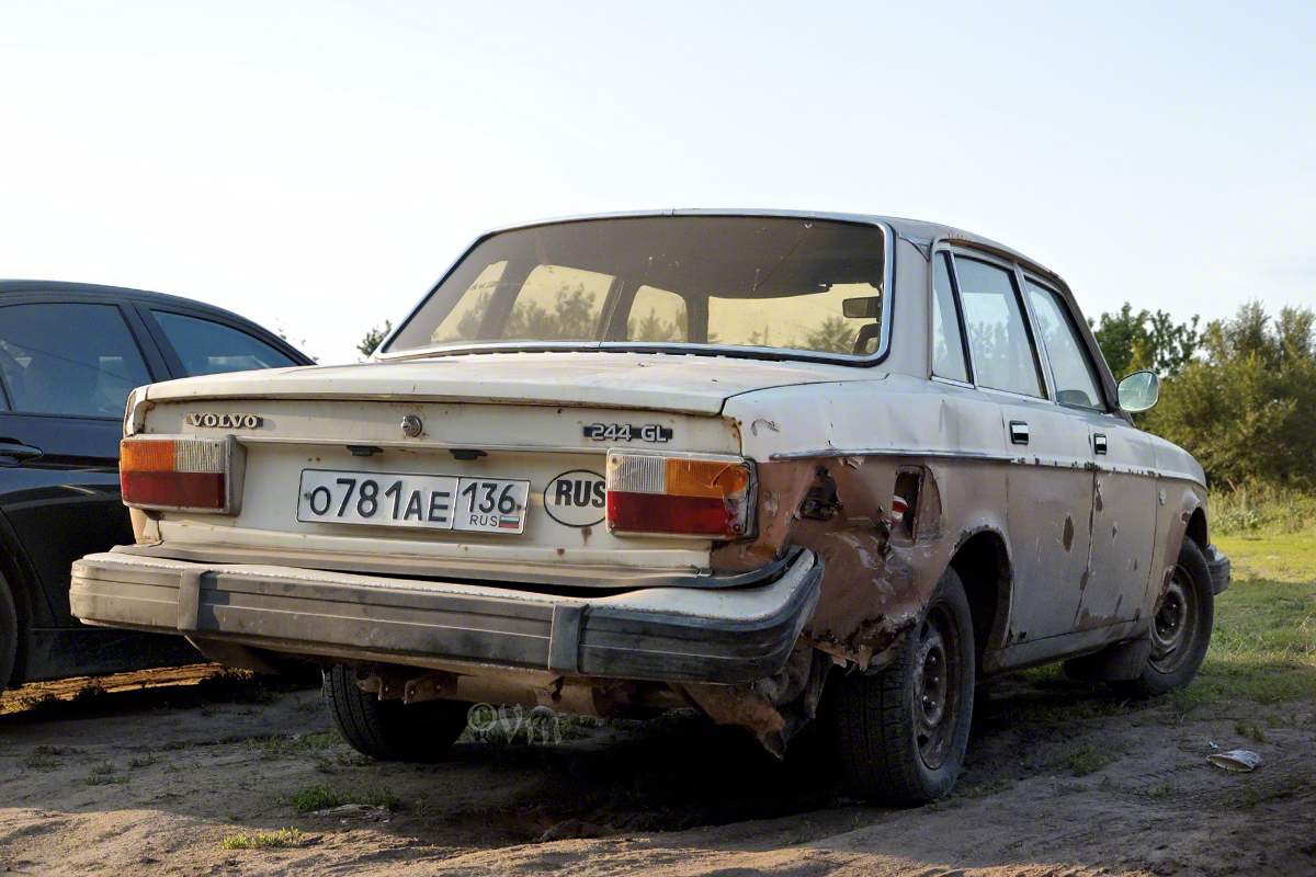 Воронежская область, № О 781 АЕ 136 — Volvo 244 GL '75-78