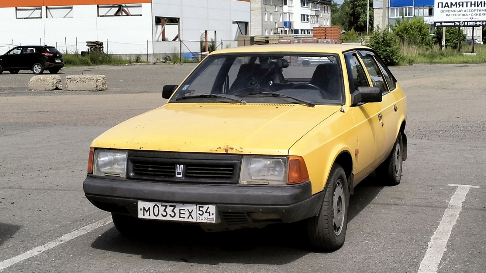 Новосибирская область, № М 033 ЕХ 54 — Москвич-214122 '94-98