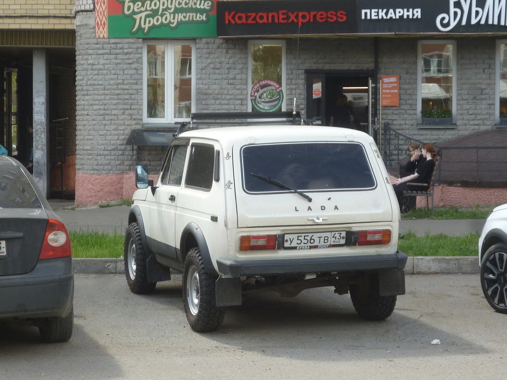 Кировская область, № У 556 ТВ 43 — ВАЗ-2121 Нива '77-94