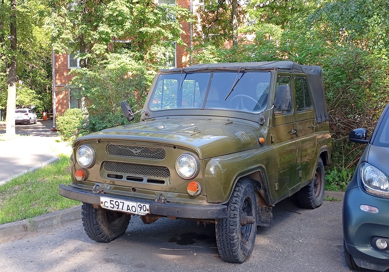 Московская область, № С 597 АО 90 — УАЗ-469 '72-85