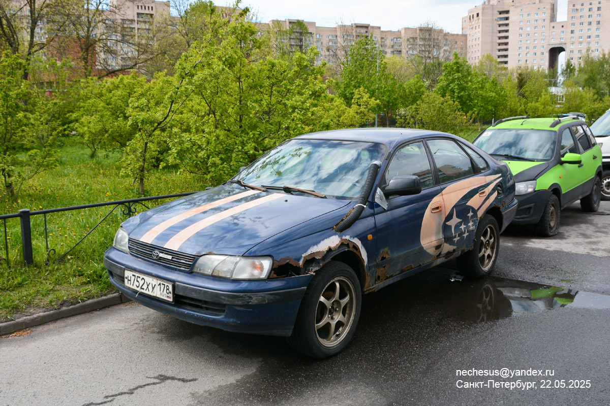 Санкт-Петербург, № Н 752 ХУ 178 — Toyota Carina E (T190) '92–97