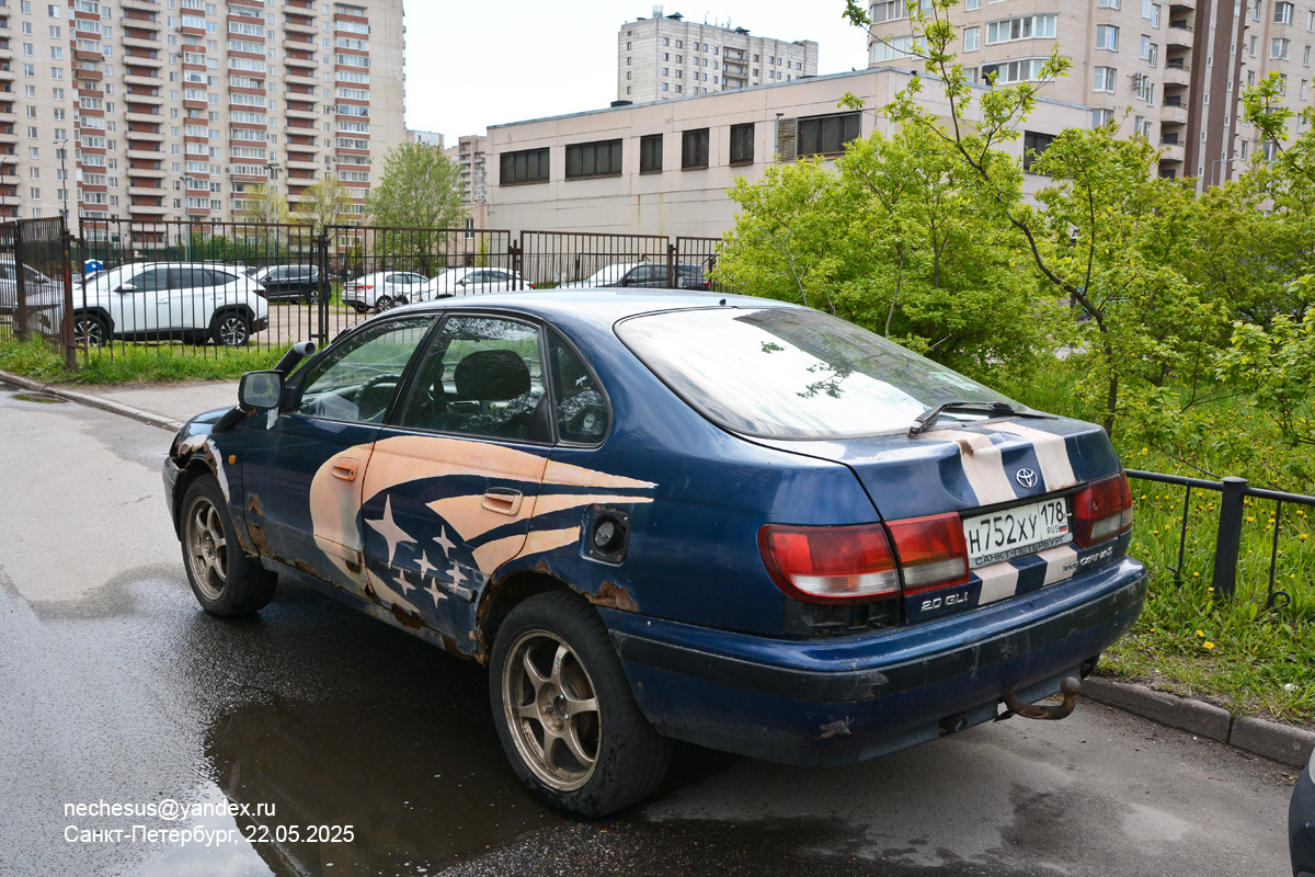 Санкт-Петербург, № Н 752 ХУ 178 — Toyota Carina E (T190) '92–97