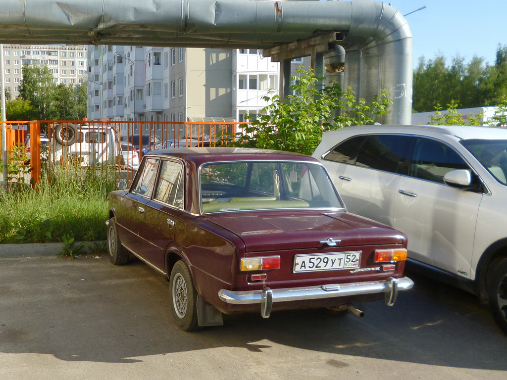 Нижегородская область, № А 529 УТ 52 — ВАЗ-2101 Жигули '70-83