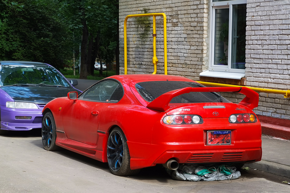Москва, № (77) Б/Н 0741 — Toyota Supra (A80) '93-02