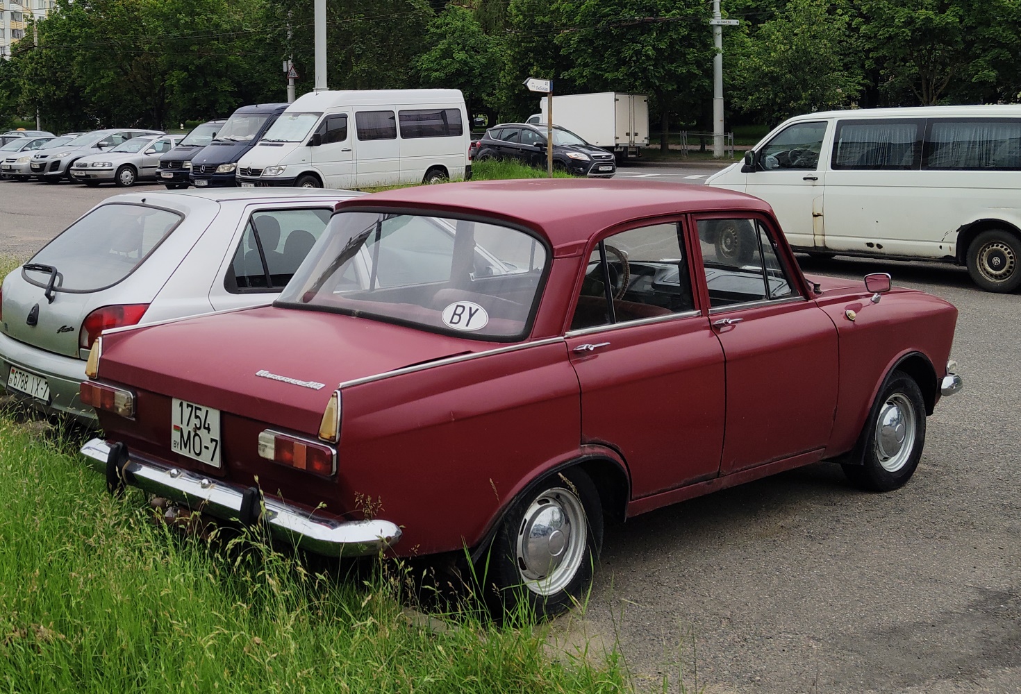 Минск, № 1754 МО-7 — Москвич-412ИЭ (Иж) '70-82