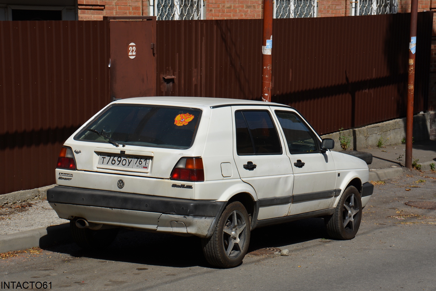 Ростовская область, № Т 769 ОУ 761 — Volkswagen Golf (Typ 19) '83-92