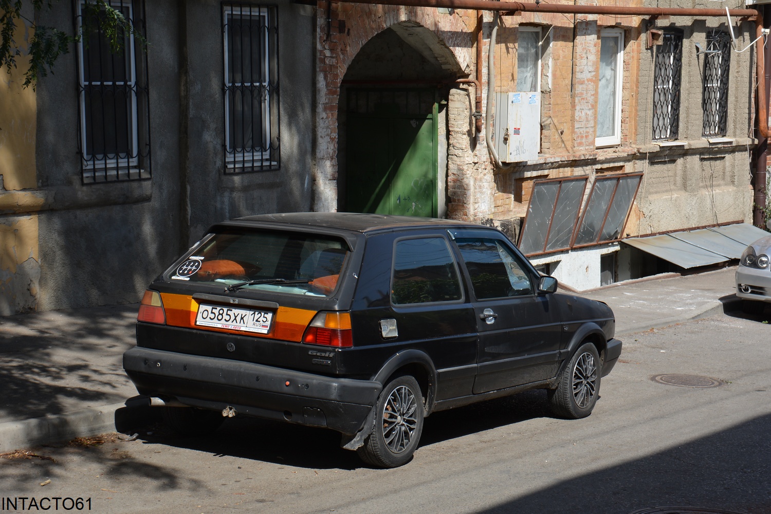 Приморский край, № О 585 ХК 125 — Volkswagen Golf (Typ 19) '83-92