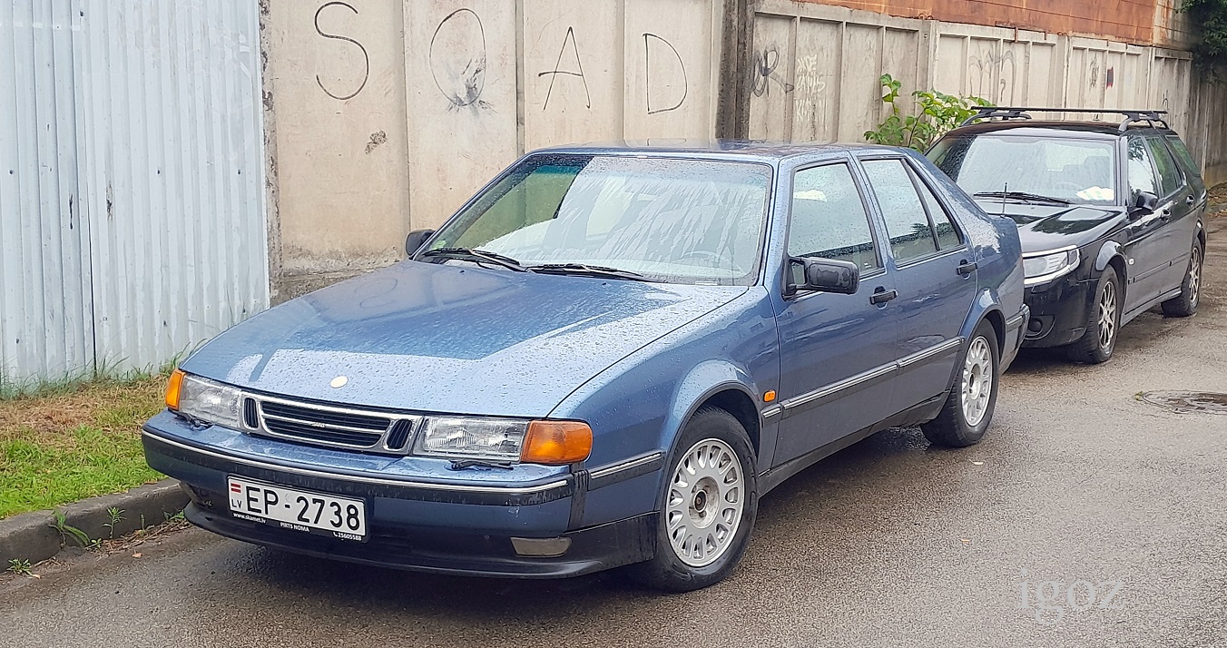 Латвия, № EP-2738 — Saab 9000 '84-98