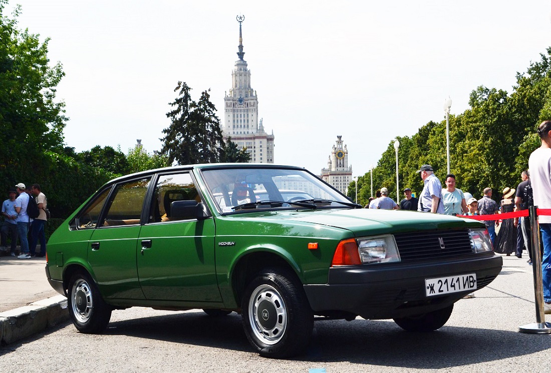 Москва, № В 077 ЕО 797 — Москвич-21412 '86-94; Москва — Фестиваль "Ретрорейс" 2025