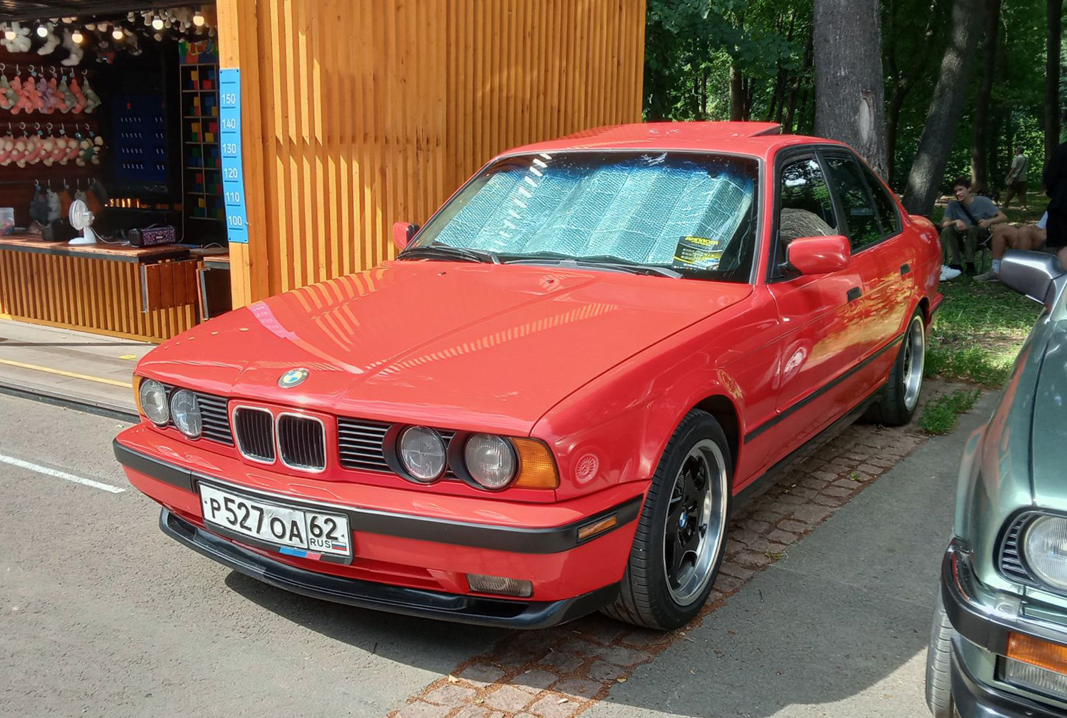 Рязанская область, № Р 527 ОА 62 — BMW 5 Series (E34) '87-96; Рязанская область — 12-й ретро-фестиваль "Машина Времени", 12 июля 2025 г.