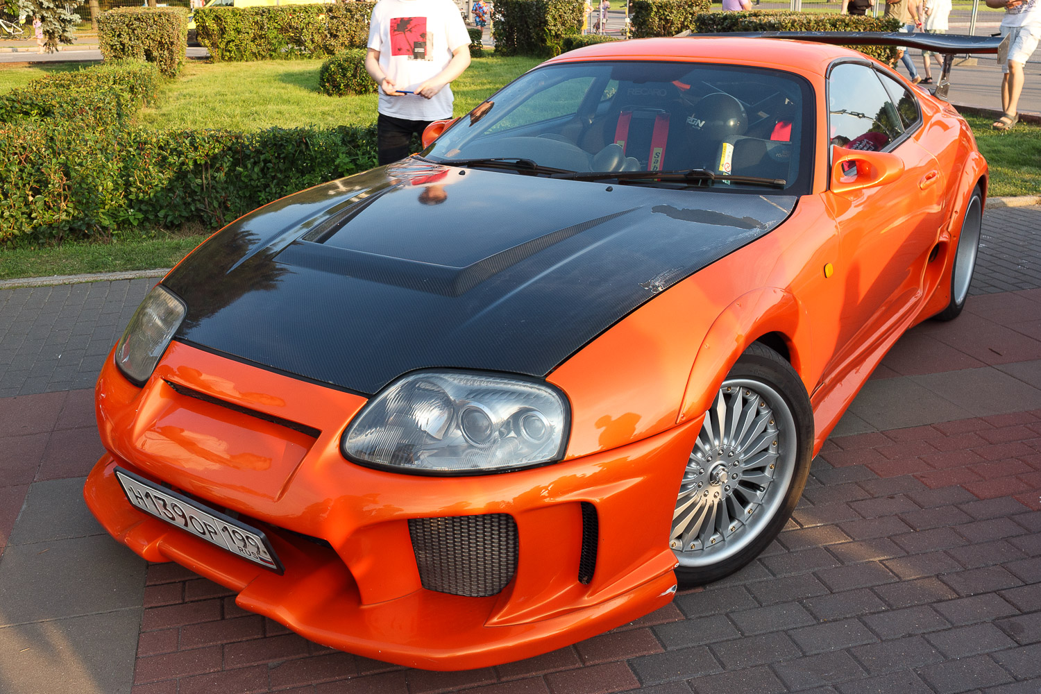 Москва, № Н 139 ОР 199 — Toyota Supra (A80) '93-02; Москва — Фестиваль "Ретрорейс" 2025