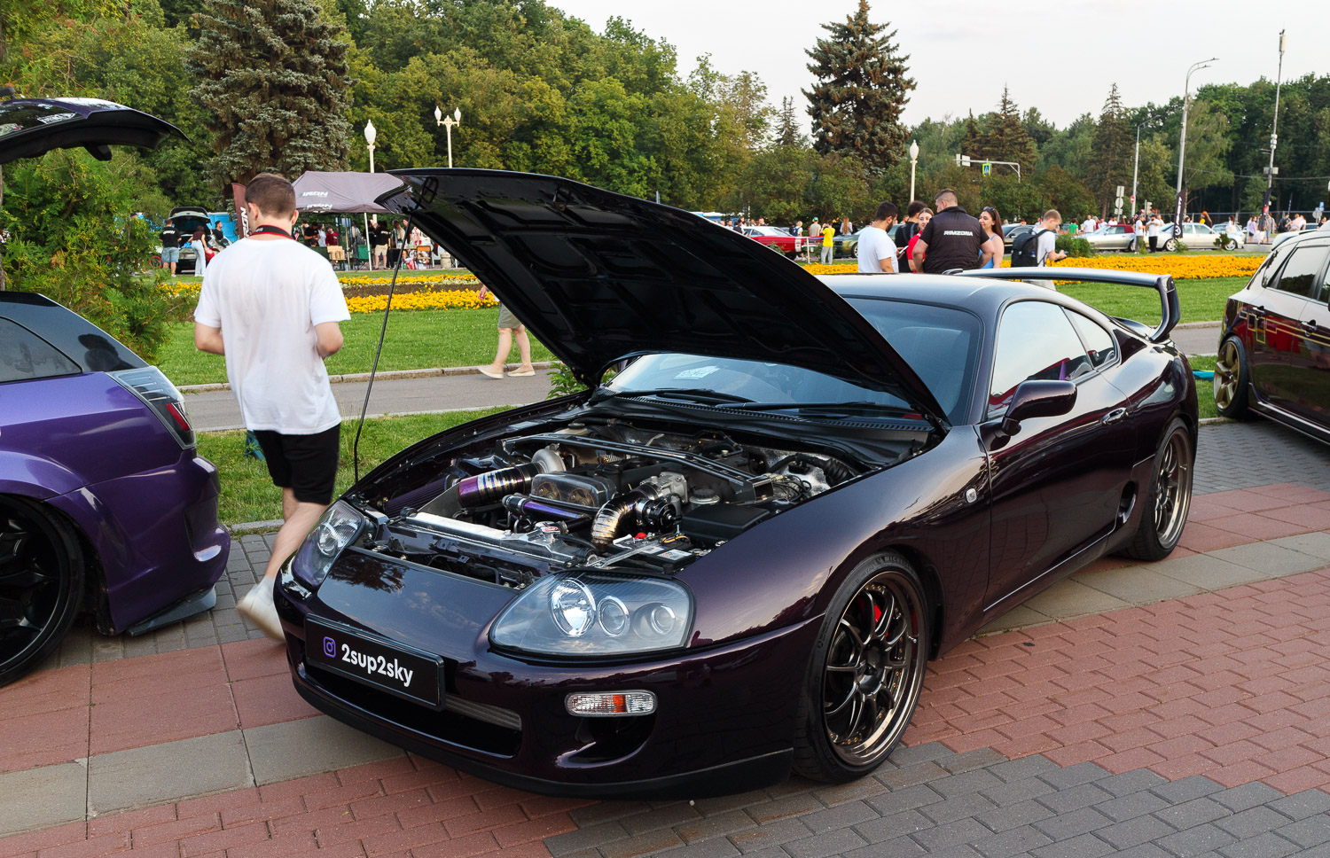 Москва, № Н 294 СН 790 — Toyota Supra (A80) '93-02; Москва — Фестиваль "Ретрорейс" 2025