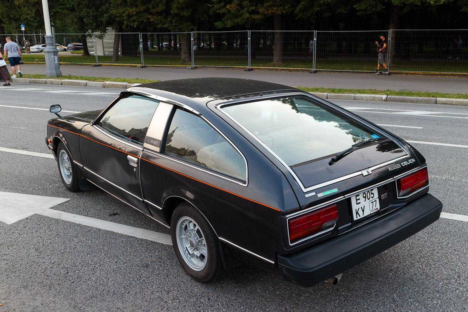 Москва, № Е 905 КУ 77 — Toyota Celica (A40/A50) '77-81; Москва — Фестиваль "Ретрорейс" 2025
