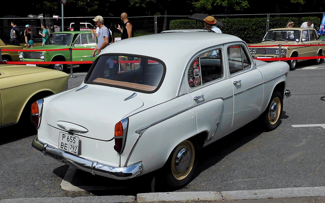 Москва, № Р 655 ВЕ 797 — Москвич-403 '62-65; Москва — Фестиваль "Ретрорейс" 2025