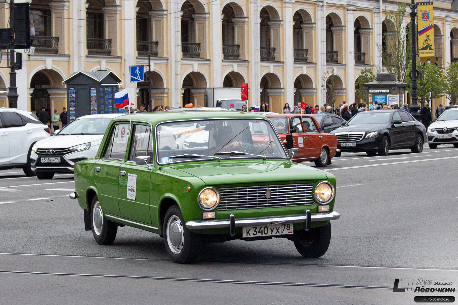 Санкт-Петербург, № К 340 УХ 78 — ВАЗ-2101 Жигули '70-83; Санкт-Петербург — Международный транспортный фестиваль "ТранспортФест 2025"
