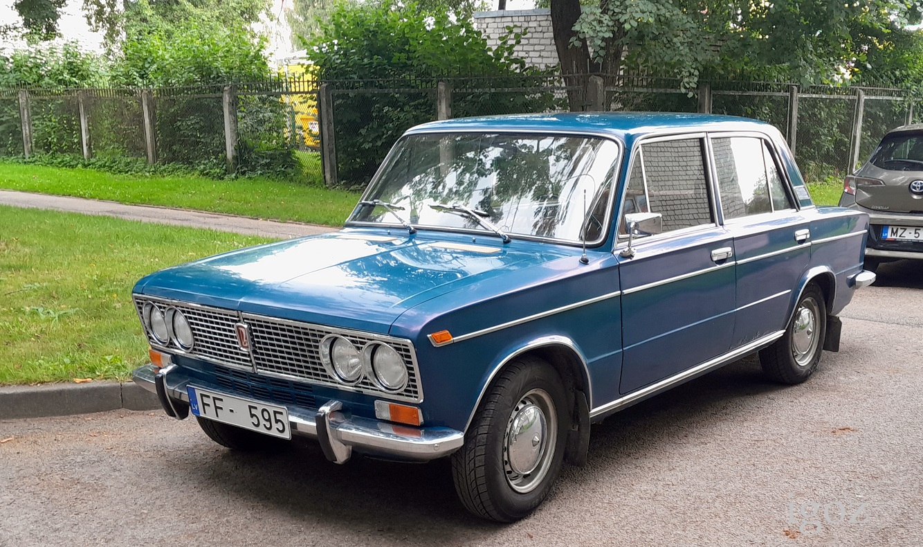 Латвия, № FF-595 — ВАЗ-2103 Жигули '72-84