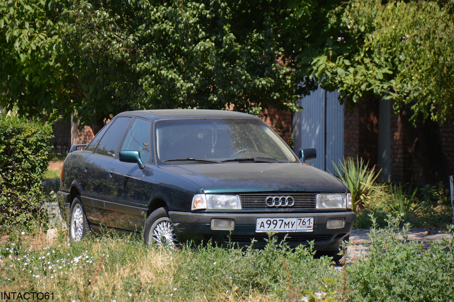Ростовская область, № А 997 МУ 761 — Audi 80 (B3) '86-91