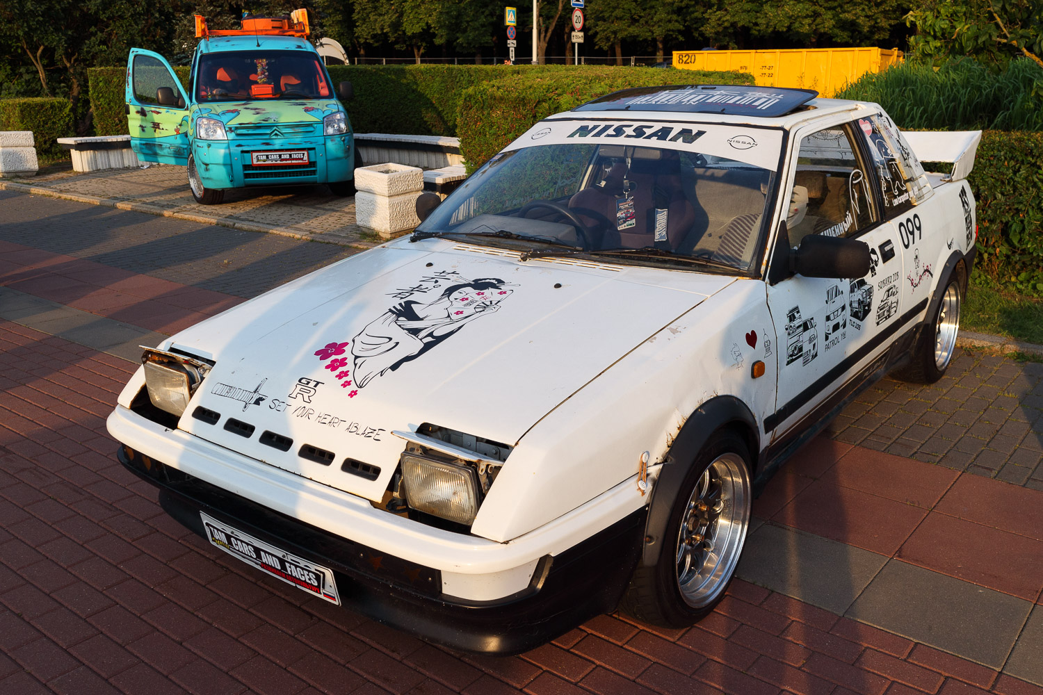 Москва, № У 099 ОХ 797 — Nissan Pulsar EXA (N12) '82-86; Москва — Фестиваль "Ретрорейс" 2025