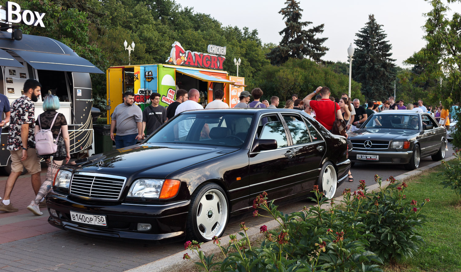 Московская область, № В 140 ОР 750 — Mercedes-Benz (W140) '91-98; Москва — Фестиваль "Ретрорейс" 2025