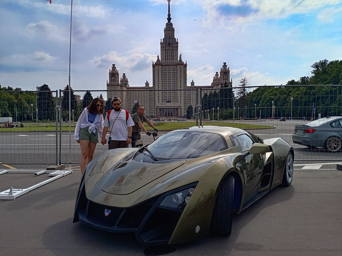 Москва, № (77) Б/Н 0744 — Marussia B2 '09-14; Москва — Фестиваль "Ретрорейс" 2025