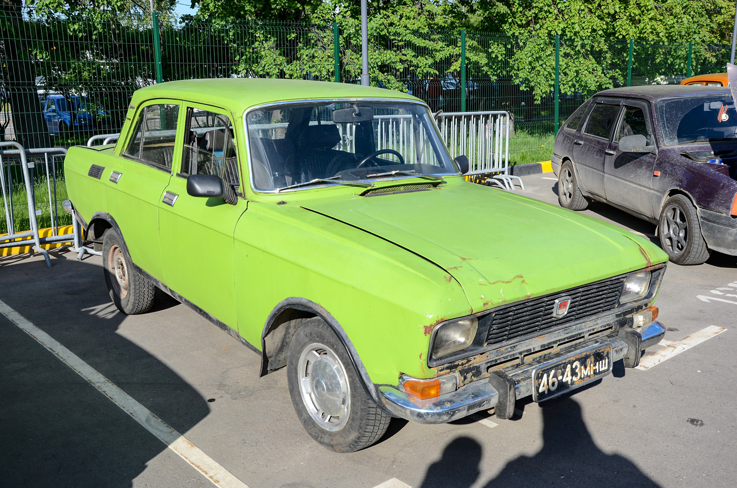 Москва, № 46-43 МНШ — Москвич-2140 '76-88; Москва — День Москвича 2021