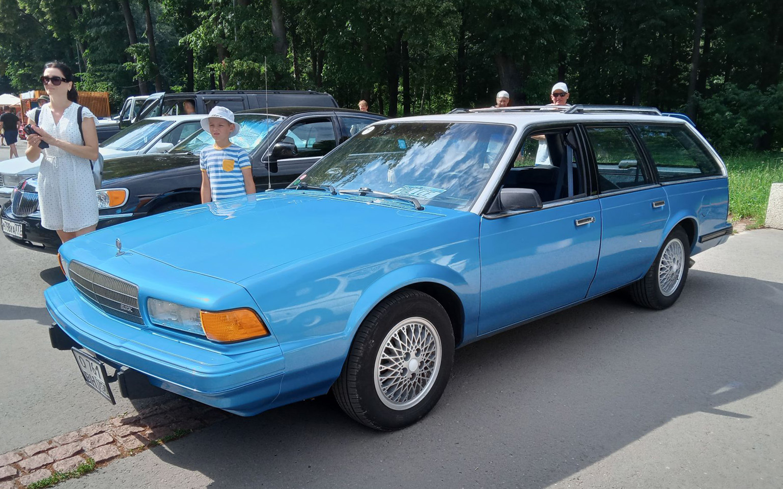 Московская область, № О 761 ВН 750 — Buick Century (5G) '82-96; Рязанская область — 12-й ретро-фестиваль "Машина Времени", 12 июля 2025 г.