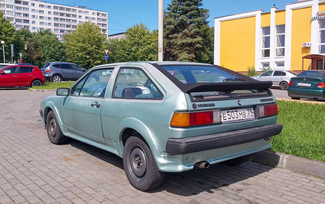 Калининградская область, № Е 503 МВ 39 — Volkswagen Scirocco (2G) '81-92