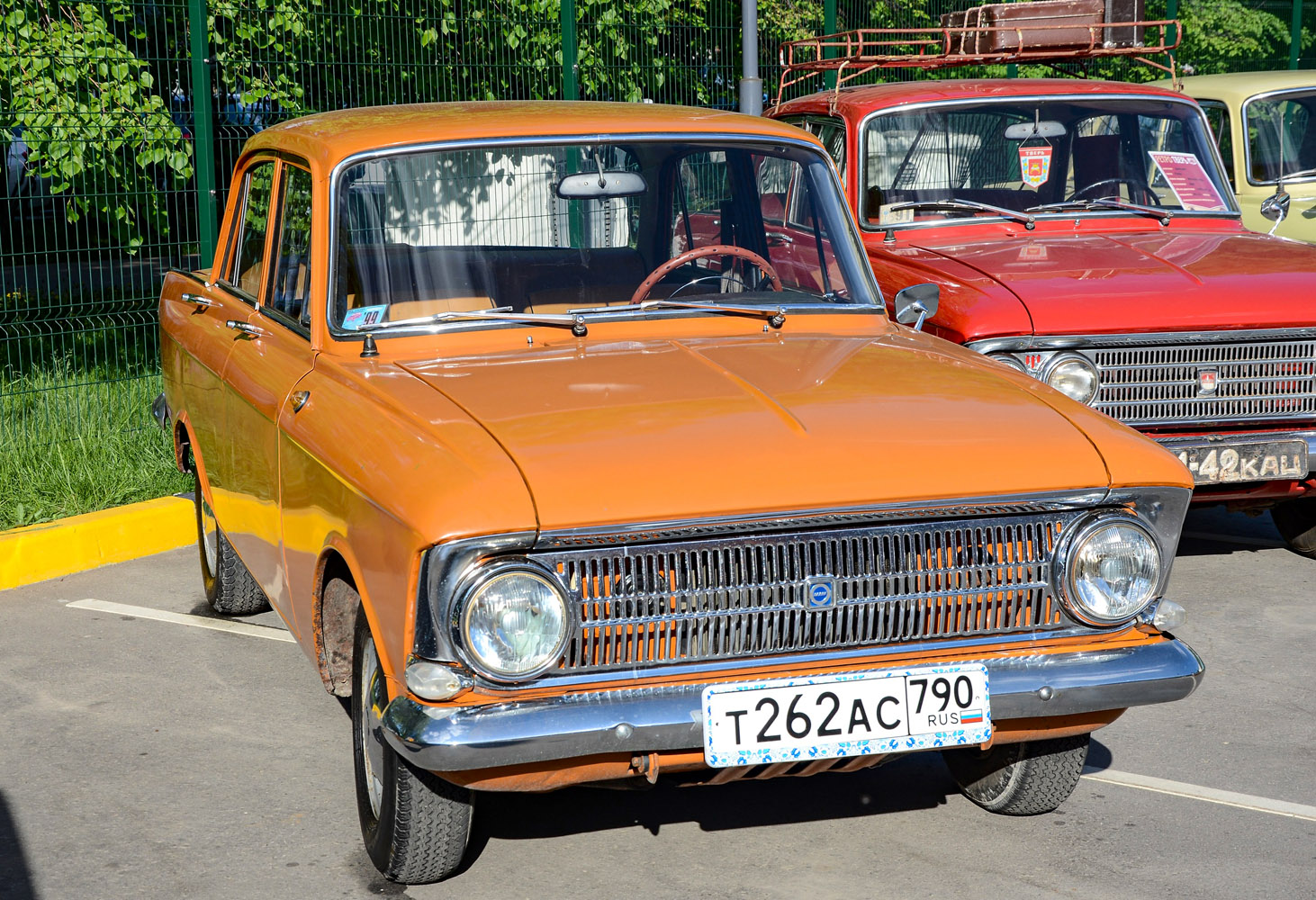 Московская область, № Т 262 АС 790 — Москвич-412ИЭ (Иж) '70-82; Москва — День Москвича 2021