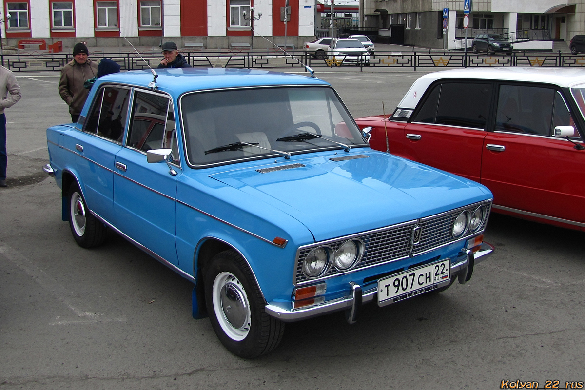 Алтайский край, № Т 907 СН 22 — ВАЗ-2103 Жигули '72-84; Алтайский край — День Победы. Барнаул. 2018 г.
