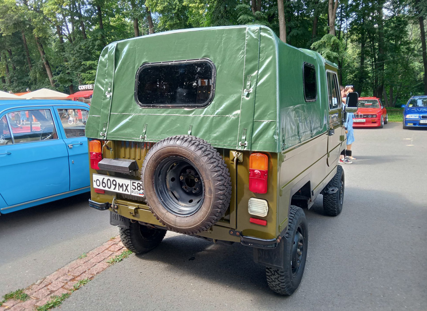 Пензенская область, № О 609 МХ 58 — ЛуАЗ-969М '79-96; Рязанская область — 12-й ретро-фестиваль "Машина Времени", 12 июля 2025 г.