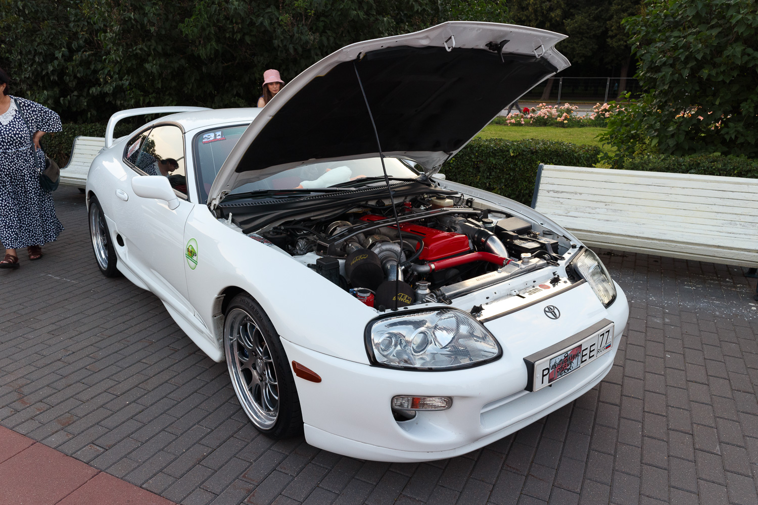 Москва, № Р 111 ЕЕ 77 — Toyota Supra (A80) '93-02; Москва — Фестиваль "Ретрорейс" 2025