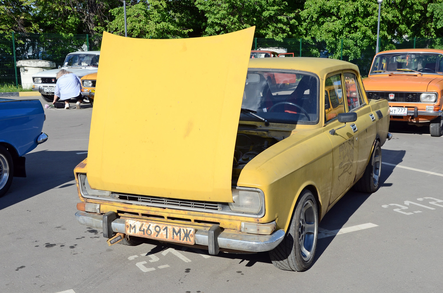 Москва, № М 4691 МЖ — Москвич-2140 '76-88; Москва — День Москвича 2021