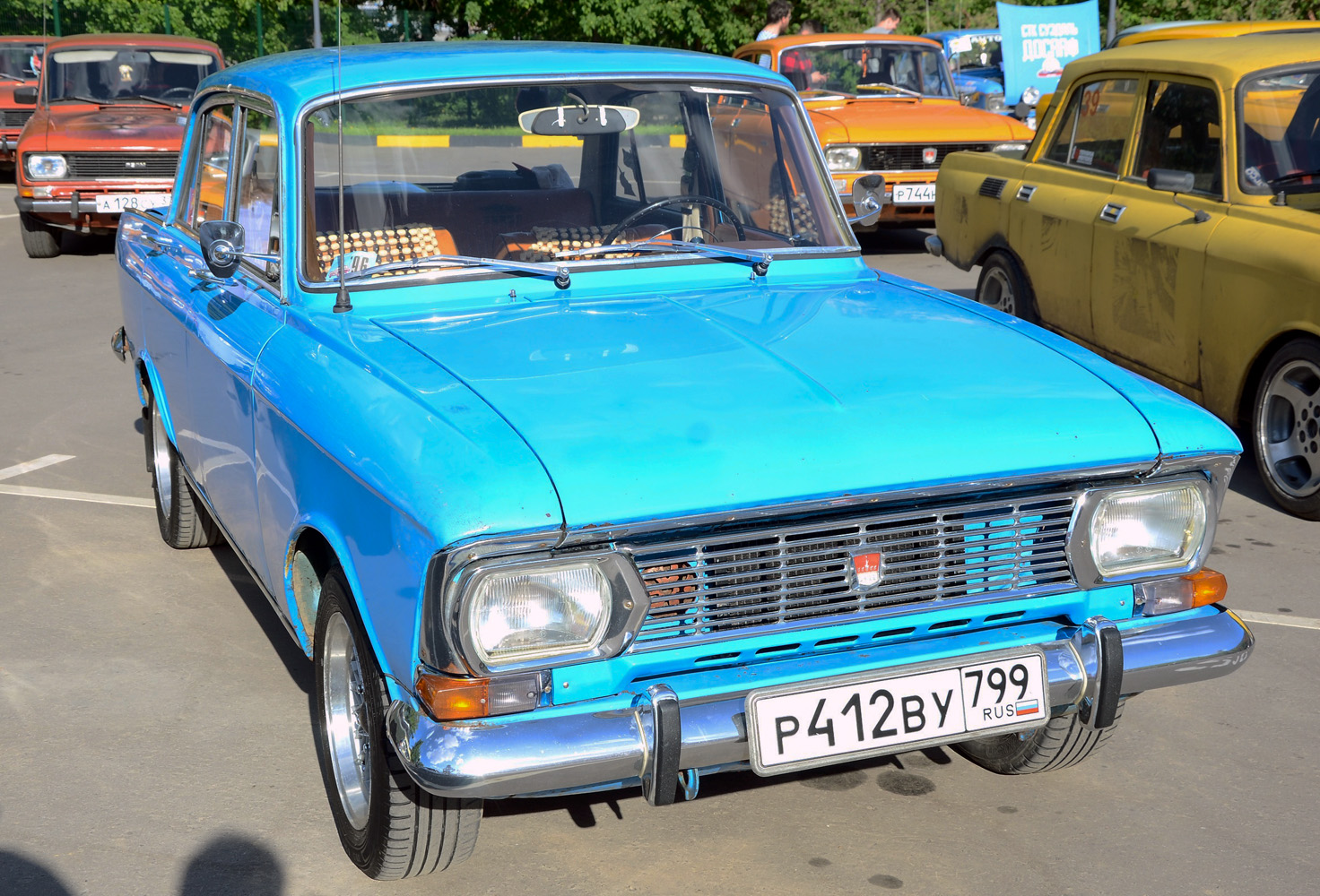 Москва, № Р 412 ВУ 799 — Москвич-412ИЭ '69-75