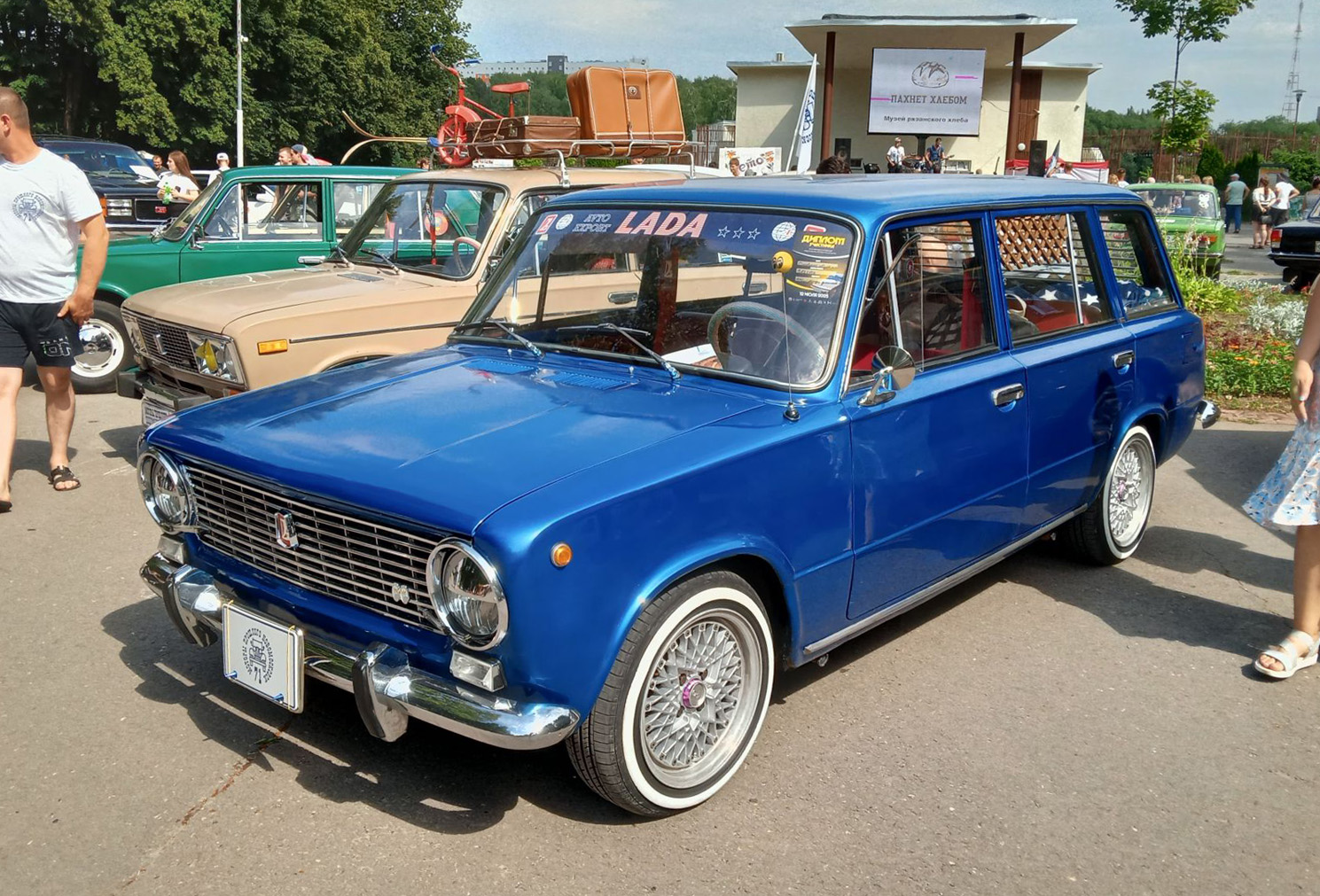 Тульская область, № О 998 ТА 71 — ВАЗ-2102 Жигули '71-86; Рязанская область — 12-й ретро-фестиваль "Машина Времени", 12 июля 2025 г.