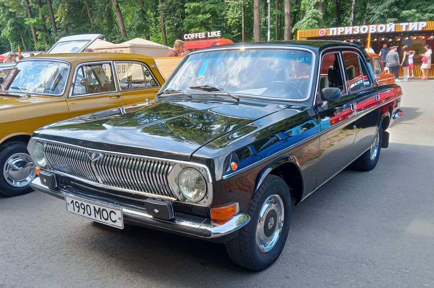 Москва, № 1990 МОС — ГАЗ-24-10 Волга '85-92; Рязанская область — 12-й ретро-фестиваль "Машина Времени", 12 июля 2025 г.