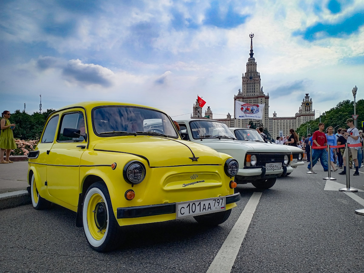 Москва, № С 101 АА 797 — ЗАЗ-965А Запорожец '62-69; Москва — Фестиваль "Ретрорейс" 2025
