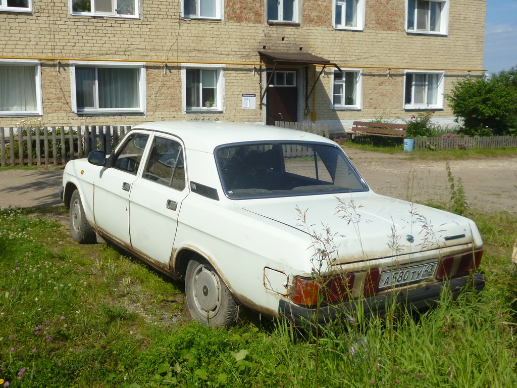 Кировская область, № А 580 ТУ 43 — ГАЗ-31029 Волга '92-97