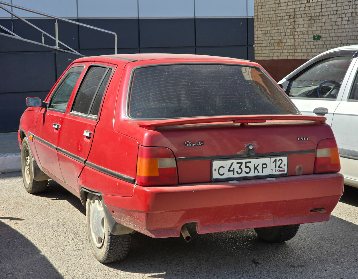 Марий Эл, № С 435 КР 12 — ЗАЗ-110308 Славута '99-07