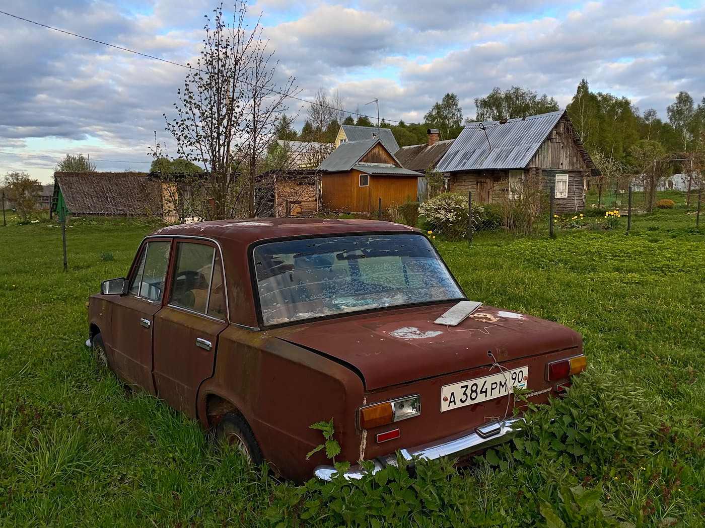 Московская область, № А 384 РМ 90 — ВАЗ-2101 Жигули '70-83