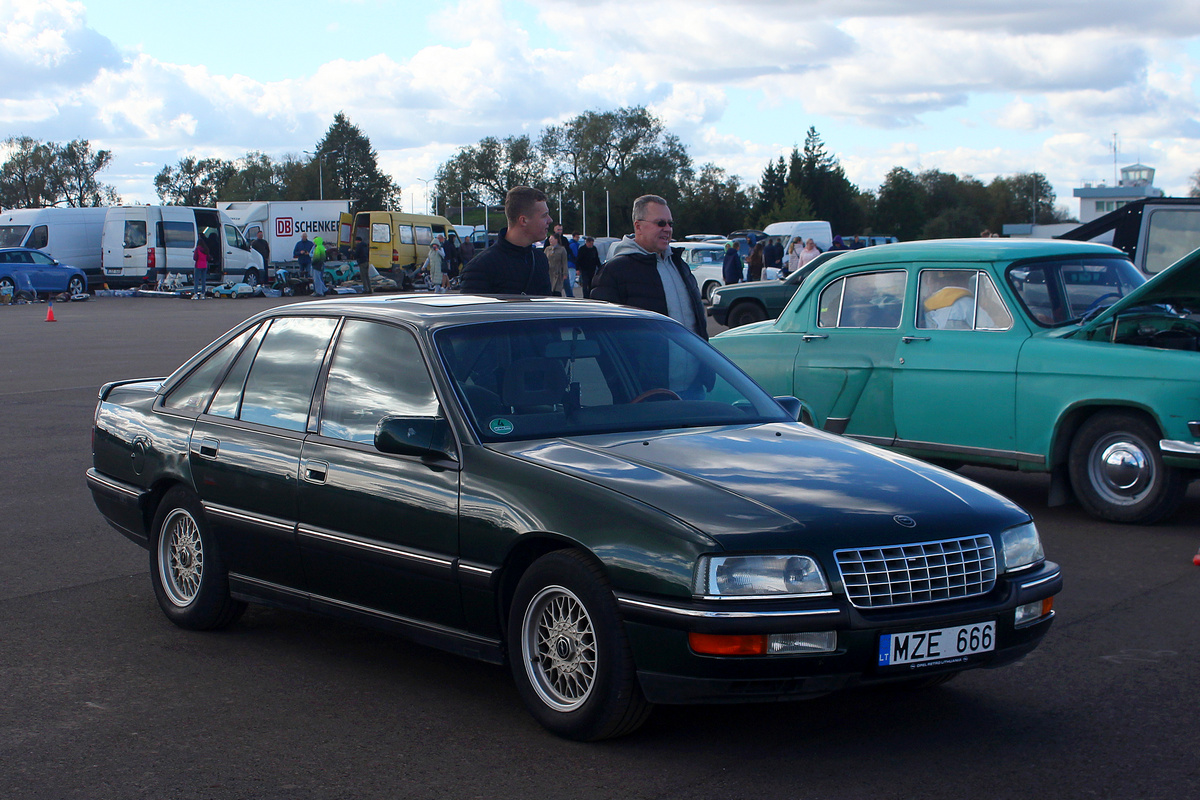 Литва, № MZE 666 — Opel Senator (B) '87-93; Литва — Retro mugė 2024 ruduo
