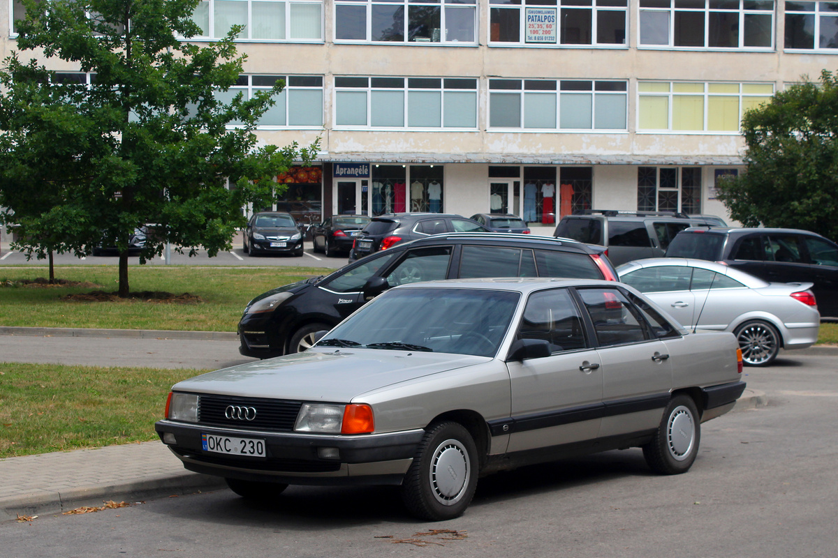 Литва, № OKC 230 — Audi 100 (C3) '82-91