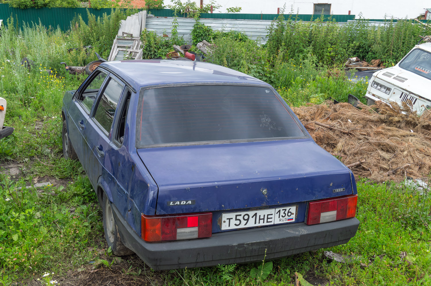 Пензенская область, № Т 591 НЕ 136 — ВАЗ-21099 '90-04; Воронежская область — Вне региона