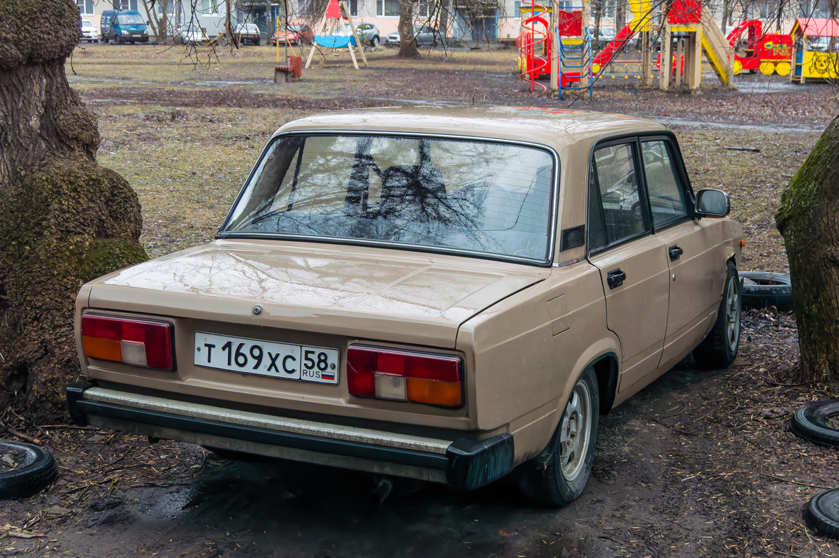 Пензенская область, № Т 169 ХС 58 — ВАЗ-2105 Жигули '80-91